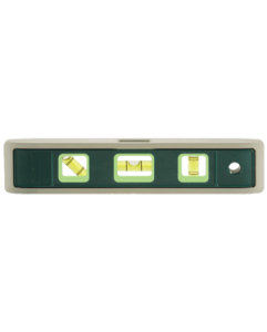 Johnson Level 5500M-GLO 9" Magnetic Glo View Heavy Duty Aluminum Torpedo Level - 5500M-GLO