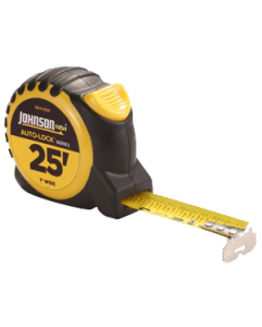 Johnson Level Auto-Lock 25ft/7m Power Tape Measures - 1804-0025