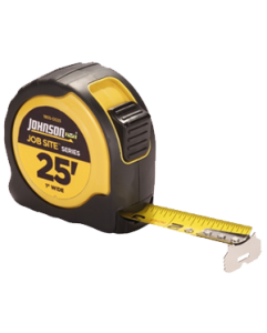 Johnson Level JobSite 25ft/7m Power Tape Measures - 1805-0025
