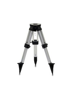 SitePro Aluminum Heavy Duty Compact Mini Tripod, with Wing Nut Clamp, Black