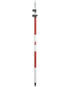Seco 3.60m/12ft Aluminum TLV Pole - Red and White - 5527-20
