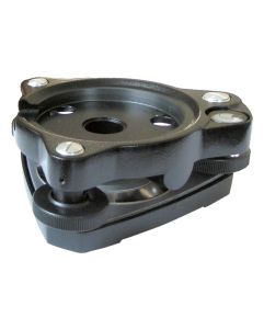 SitePro Tribrach without Optical Plummet, Black