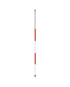 SitePro 8' Compression Lock Prism Pole, with Dual Graduation & Adj. Top