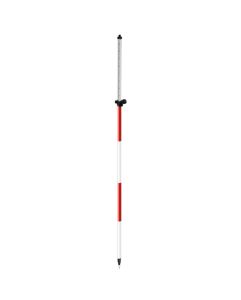 SitePro 8' Twist-Lock Prism Pole with Dual Graduation & Adj. Top
