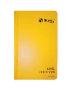 SitePro Field Book, Level