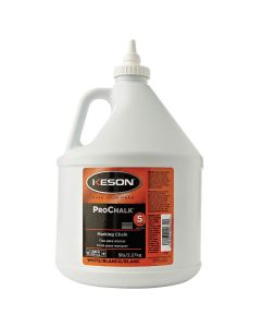 Keson Ultra Fine Marking Chalk - 5lbs White - 105W