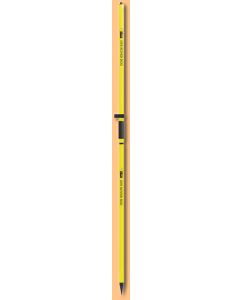 Seco Fixed Tip GPS Rover Pole - 5125-00-YEL