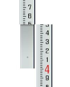 Northwest Instrument 5 Meter Aluminum Rod, Metric, 5 section telescopic - NAR5M/M