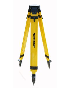 Northwest Instrument Wood/Fiberglass Tripod, Wing Nut Lock - NWFT98A