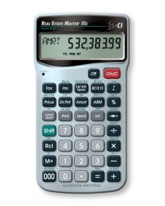 Calculated Industries Real Estate Master IIIx - 3405