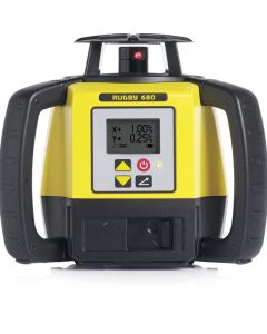 Leica Rugby 680 Horizontal with Semi-Automatic Direct Dial Dual Slope Laser Level